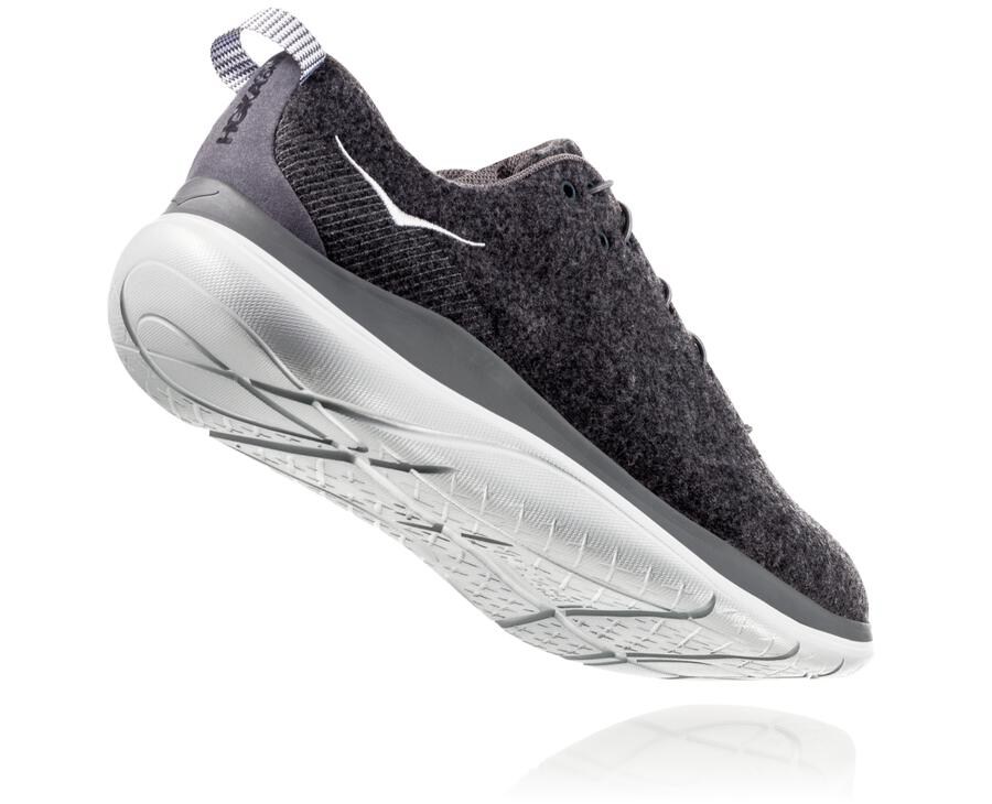 Hoka One One Løbesko Herre - Hupana Flow Wool - Grå - 826190PDS